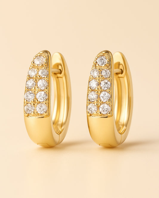 Lyra Pavé Hoops
